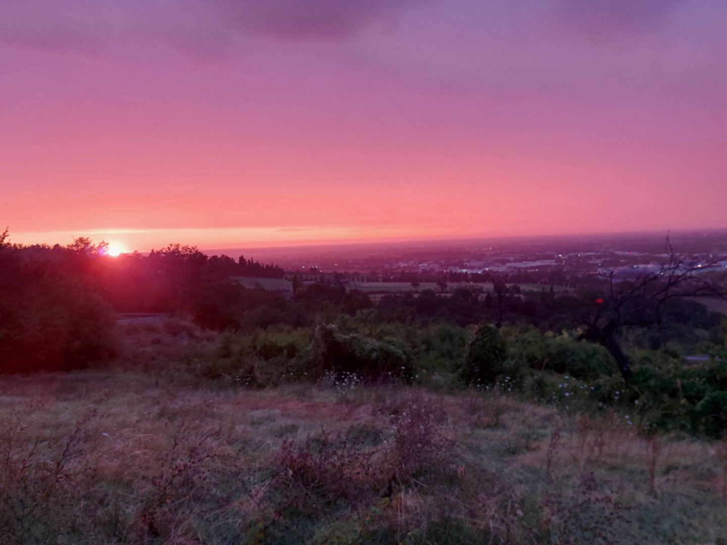 Foto del tramonto